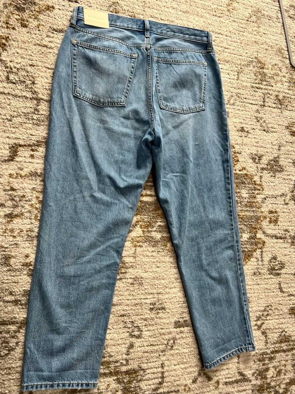 Everlane The Way-High Jeans High Rise Straight Leg Denim Size 31 NWOT
